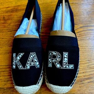 New Pair Of Karl Lagerfeld espadrilles